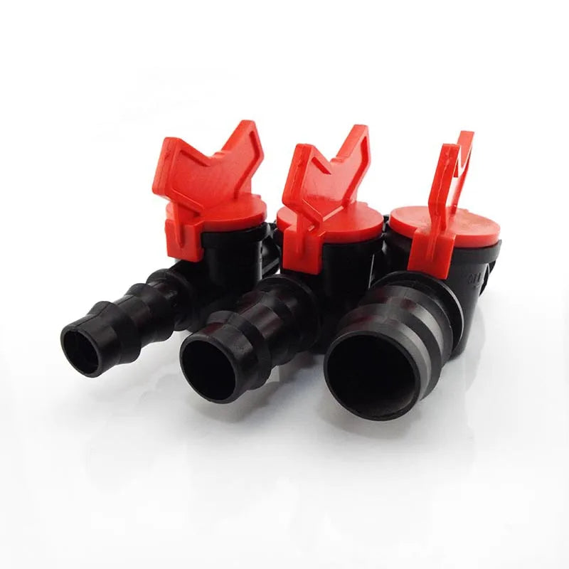 1/2 3/4 Garden Watering Hose Tap DN15 DN20 Irrigation Drip Water Valve 16mm 20mm 25mm Garden PE Waterstop Connector Cranes A6