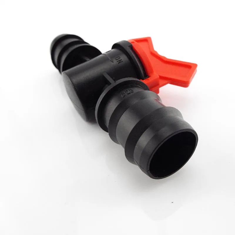 1/2 3/4 Garden Watering Hose Tap DN15 DN20 Irrigation Drip Water Valve 16mm 20mm 25mm Garden PE Waterstop Connector Cranes A6