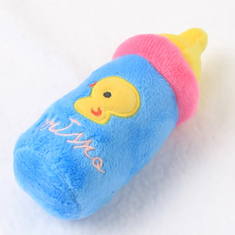 1PC Puppy Dog Plush Squeaky Toys for Small Medium Dogs Bone Aggressive Chewers for Pet Cat Products Puppy Accessories