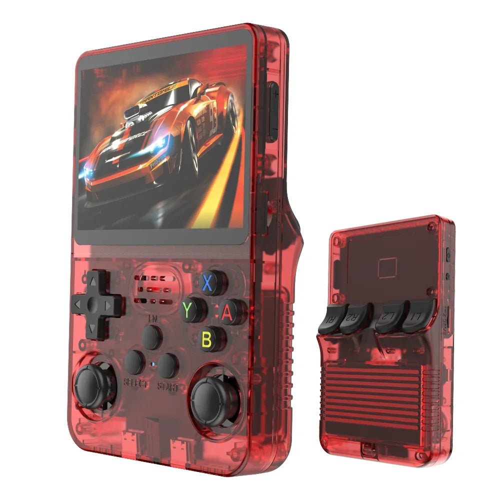 128GB/64GB R36S Retro Handheld Video Game Console Linux System 3.5 Inch IPS Screen Portable Pocket Video Player Games Boy Gift